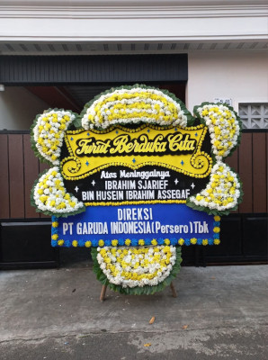 Papan Bunga Duka di Suriamukti
